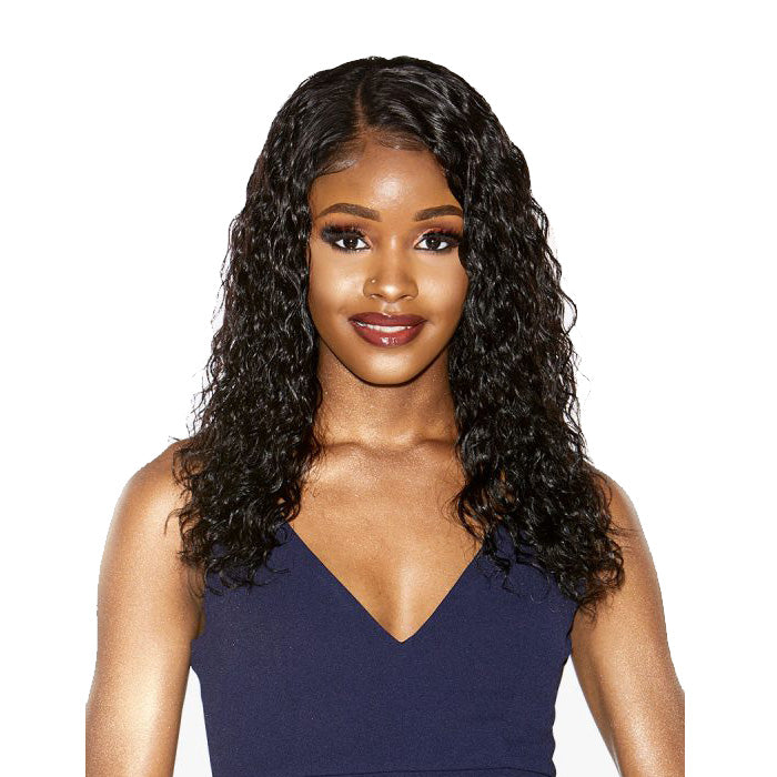 Sensationnel Unprocessed Virgin Human Hair 12A Wet & Wavy HD Lace Front Wig Deep 22 Alexwigs
