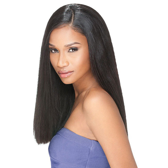 Sensationnel Live 100% Human Hair Brazilian Keratin Remi Natural Weave - PERM YAKI 10"-14" Alexwigs