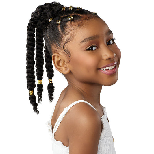 Sensationnel Lulu Pony Mini Kids Drawstring Ponytail - COTTON CANDY Alexwigs