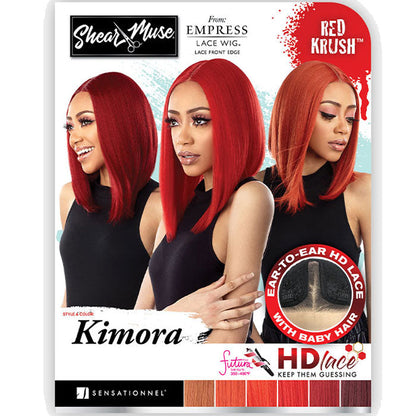Sensationnel Shear Muse Empress HD Lace Front Wig - KIMORA - Red Krush Alexwigs