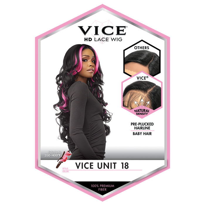Sensationnel Vice 5" Deep Parting HD Lace Front Wig - UNIT 18 Alexwigs