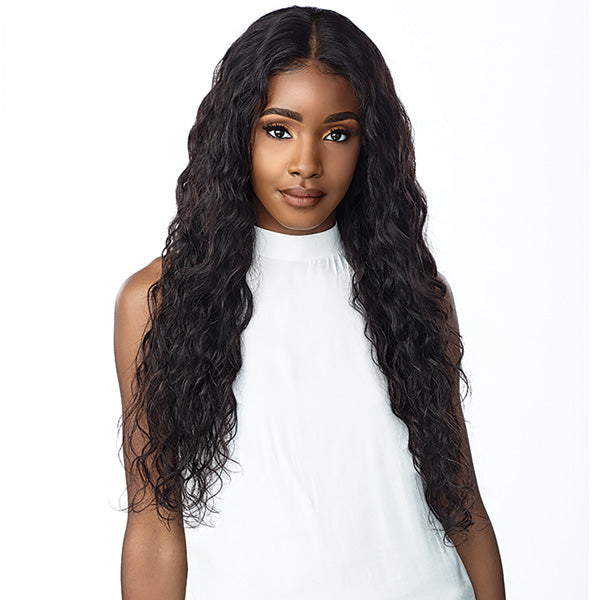 Sensationnel Unprocessed Virgin Human Hair 10A 360 Swiss Lace Wig LOOSE WAVE 28" Alexwigs