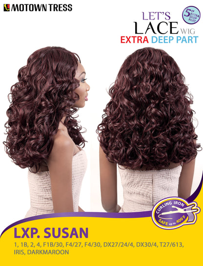 Motown Tress Synthetic Deep Part Let's Lace Wig - LXP SUSAN Alexwigs