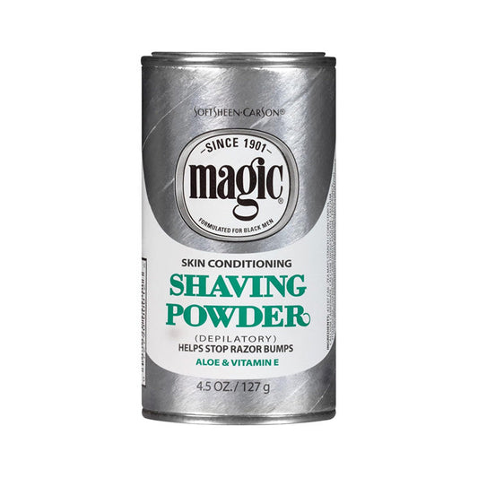 Magic SKIN CONDITIONING SHAVING POWDER - Platinum 4.5 oz Alexwigs