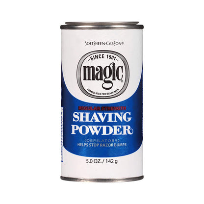 Magic SHAVING POWDER - Regular/Blue 4.5 oz Alexwigs