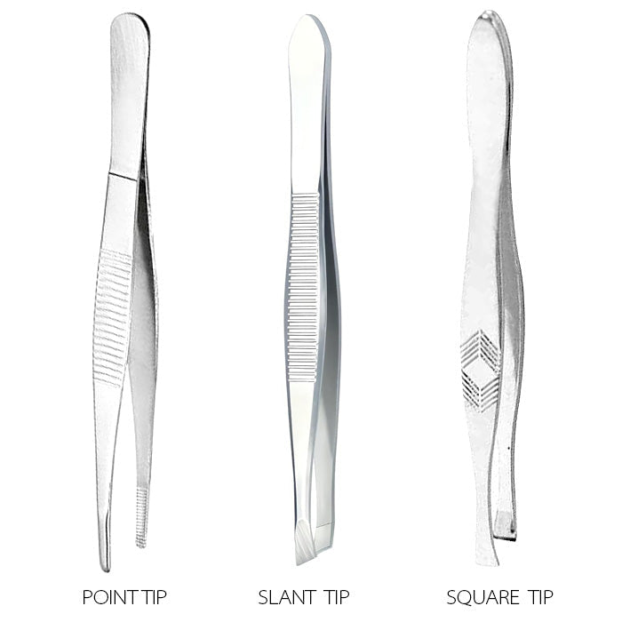 Magic Collection Stainless Steel - Tweezers (Slant/Square/Point) Alexwigs