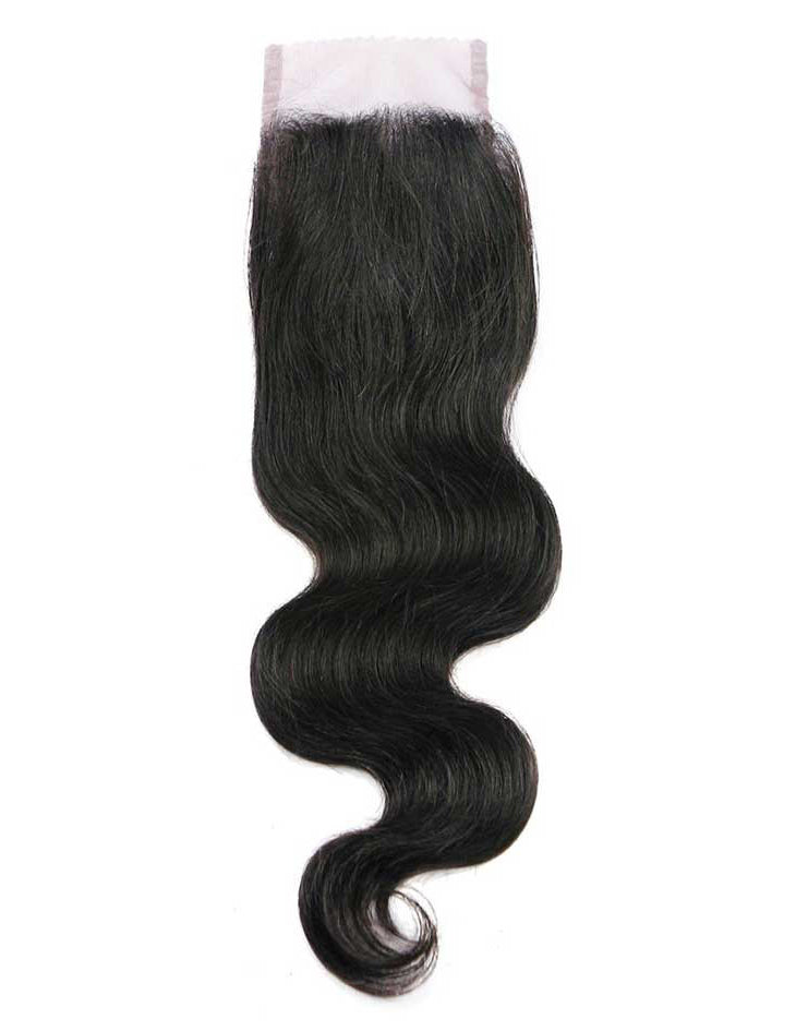 Mane Concept Trill Brazilian Virgin Remy 4x4 Swiss Lace Closure 100% Human Human Hair - BODY WAVE 14" Alexwigs