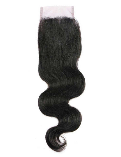 Mane Concept Trill Brazilian Virgin Remy 4x4 Swiss Lace Closure 100% Human Human Hair - BODY WAVE 14" Alexwigs