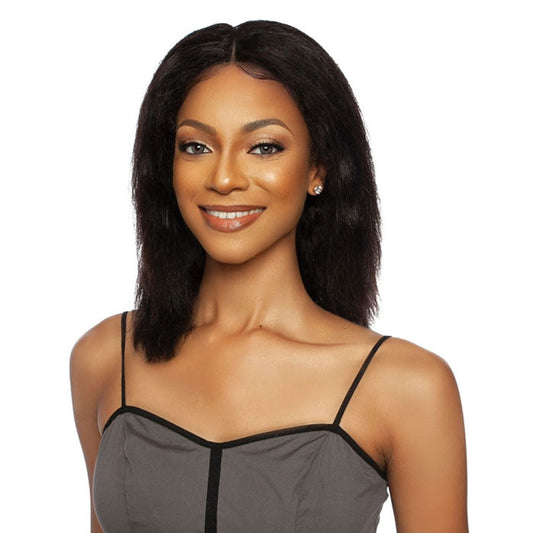 Mane Concept Trill 100% Human Hair HD Lace Front Wig - JERRY CURL 14" Alexwigs