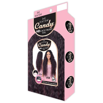 Mayde Beauty Candy Synthetic 5" Deep Part HD Lace Front Wig - LISA Alexwigs