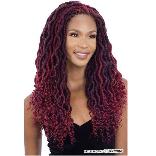 Mayde Beauty Pre-Looped Crochet Braid - 2X WAVY ISLAND GORGEOUS LOC (12"/16") Alexwigs