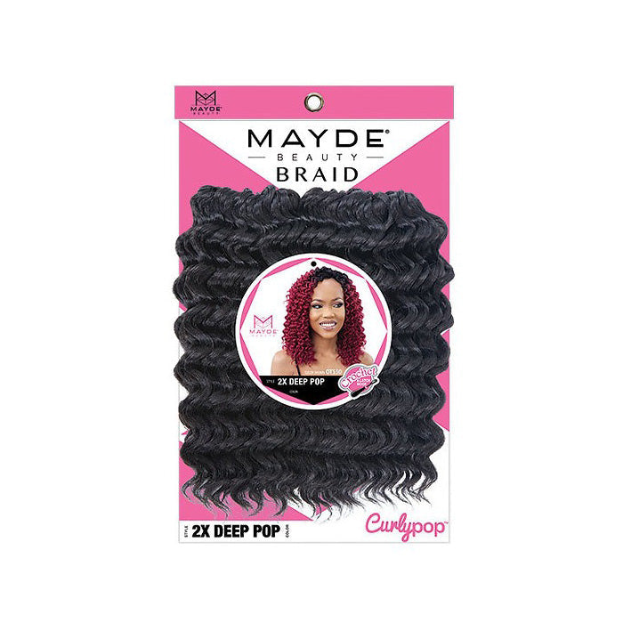 Mayde Beauty Curly Pop Crochet Braid - 2X DEEP POP Alexwigs