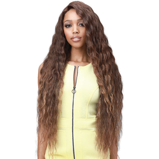 Bobbi Boss Human Hair Blend 13x7 Lace Frontal Wig - MBLF003 ELIZA Alexwigs