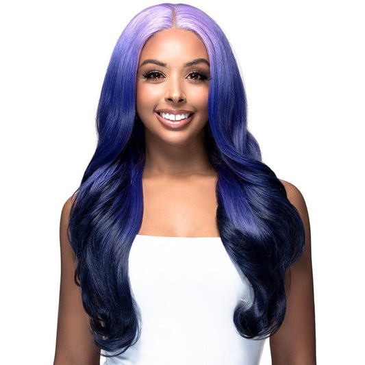 Bobbi Boss Glueless Human Hair Blend 13x4 HD Lace Front Wig - MBLF400 ADRIE - Pre-Plucked Alexwigs