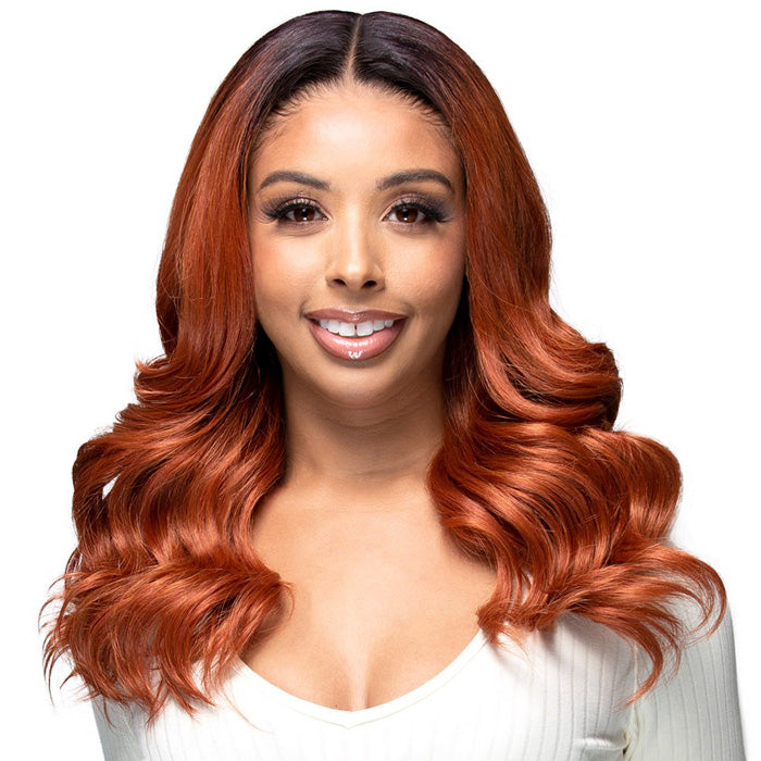 Bobbi Boss Glueless Human Hair Blend 13x4 HD Lace Front Wig - MBLF406 SAM - Pre-Plucked Alexwigs