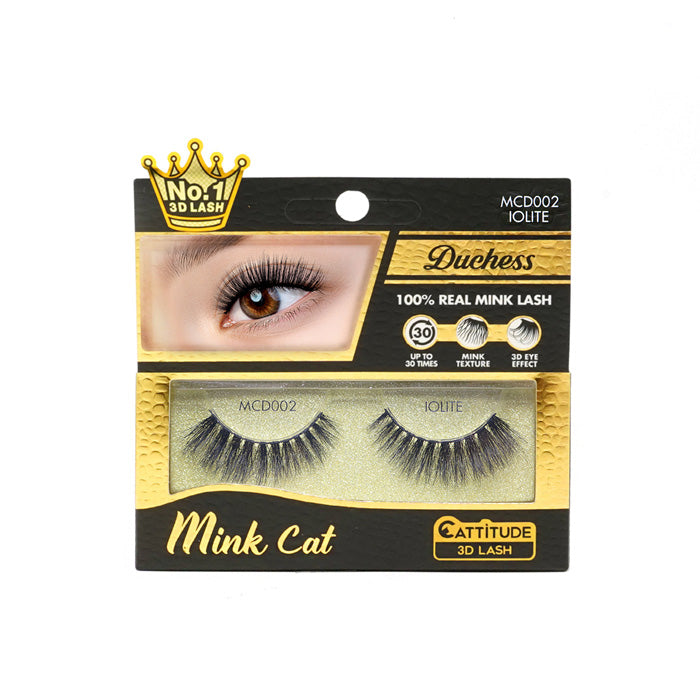 Ebin Duchess Mink Cat 100% Real Mink 3D Lash - LOLITE MCD002 Alexwigs