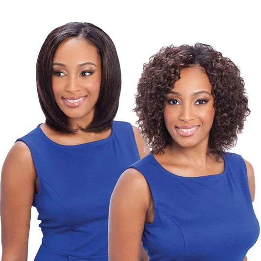 Rain Moisture Indian Remy 100% Human Hair DEEP 4 Pcs Wet & Wavy 10/10/12/14 Inch Alexwigs