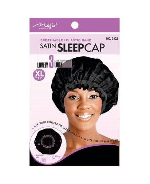 Magic SATIN SLEEP CAP- 21" X-Large Alexwigs