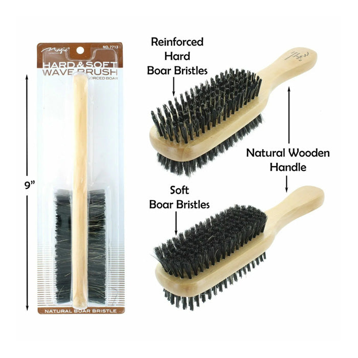 Hard/Soft Double Wave Brush Alexwigs