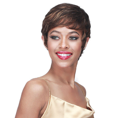 Bobbi Boss 100% Human Hair Flexfit Cap Wig - MH1224 SUZANA