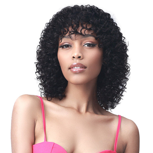 Bobbi Boss 100% Unprocessed Human Hair Wig MH1282 BRONE Alexwigs