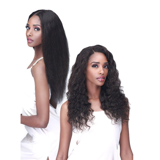 Bobbi Boss Unprocessed Human Hair Wet & Wavy 13"X4" Hand Tied Deep HD Lace Wig - MHLF519 BRAELYNN Alexwigs