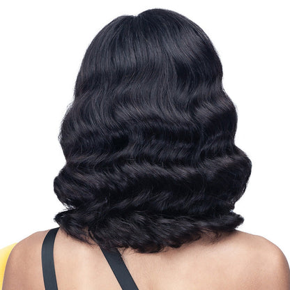 Bobbi Boss 100% Unprocessed Human Hair 5" Deep Lace Wig - MHLF570 JUDITH