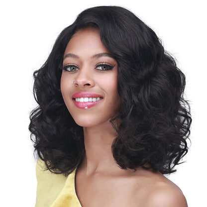 Bobbi Boss 100% Unprocessed Human Hair 5" Deep Lace Wig - MHLF573 AINSLEY