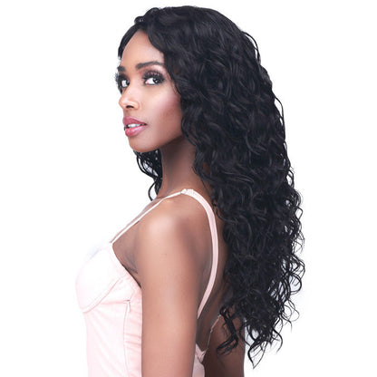 Bobbi Boss 100% Human Hair Deep Lace Wig - MHLF594 SPAN WAVE 22