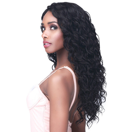 Bobbi Boss 100% Human Hair Deep Lace Wig - MHLF594 SPAN WAVE 22