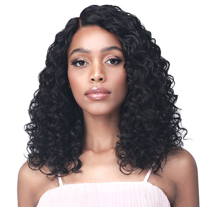 Bobbi Boss 100% Human Hair Deep Lace Wig - MHLF595 WATER WAVE 16