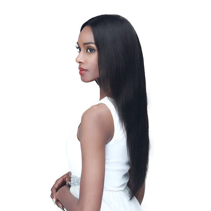 Bobbi Boss 100% Unprocessed Human Hair Bundle Hair Wig HD 4" Deep Part 360 all Around Lace Wig - MHLF750 KAYLIN