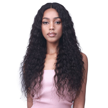 Bobbi Boss 100% Unprocessed Human Hair HD 360 Lace Perimeter Wig - MHLF753 CATALEYA