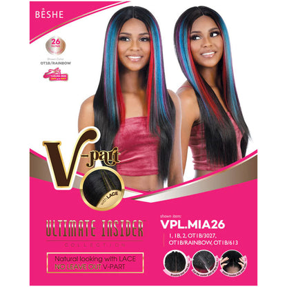 Beshe Ultimate Insider V-Part Lace Wig - VPL.MIA26