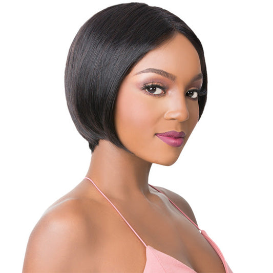 It's a Wig 100% Brazilian Human Hair Swiss Lace Front Wig HH WIDE T PART S LACE MIMI Alexwigs