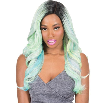 New Born Free Synthetic Magic Lace Deep Part Lace Front Wig - MLD02 Alexwigs