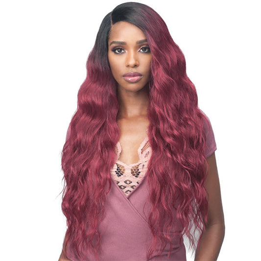 Bobbi Boss Wonder Sleek Synthetic Lace Part Lace Front Wig - MLF403 LISA Alexwigs