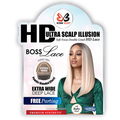 Bobbi Boss HD Ultra Scalp Illusion 13x5 HD Lace Front Wig - MLF470 CHERIE Alexwigs