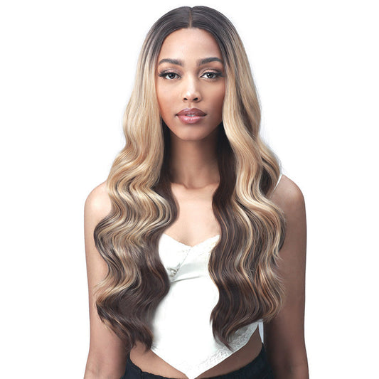 Bobbi Boss 5" Deep Lace Front Wig Chunky Highlights - MLF554 ROSEWOOD Alexwigs