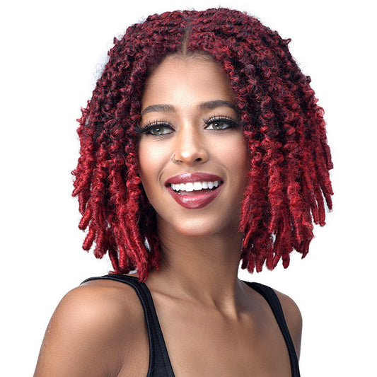 Bobbi Boss Braided 4x4 Lace Front Wig - MLF613 CALIF. BUTTERFLY LOCS 12 Alexwigs