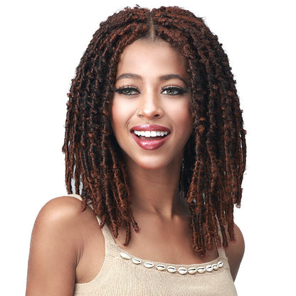 Bobbi Boss Braided 4x4 Lace Front Wig - MLF614 CALIF. BUTTERFLY LOCS 16 Alexwigs