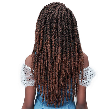 Bobbi Boss HD Braided 4x4 Lace Front Wig - MLF615 -Calif Butterfly Locs 26 Alexwigs