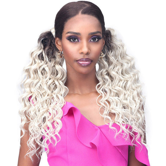 Bobbi Boss Zig Zag HD Lace Full Wig - MLF681 LILYANA - Extreme Z-Part Nape Lace Alexwigs