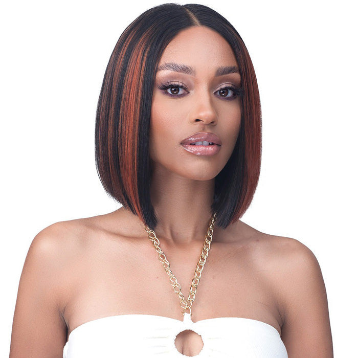 Bobbi Boss Super Laid Flat 4" Part HD Lace Front Wig - MLF741 JIANNA Alexwigs