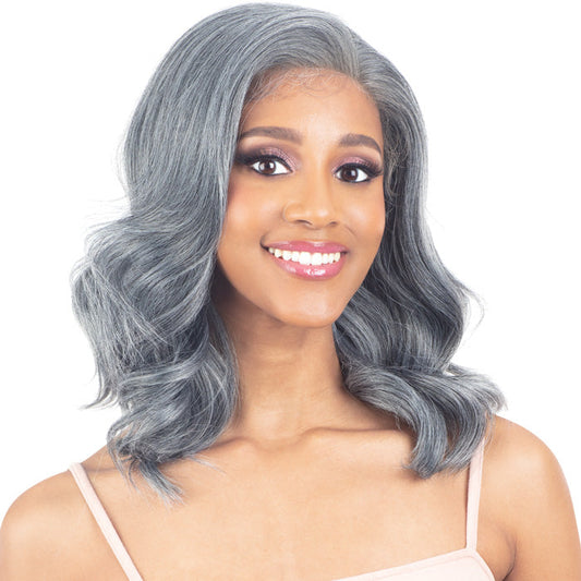 Model Model Miss Divine Glueless Human Hair Blend HD Lace Front Wig - GIA - Ear to Ear Lace Alexwigs