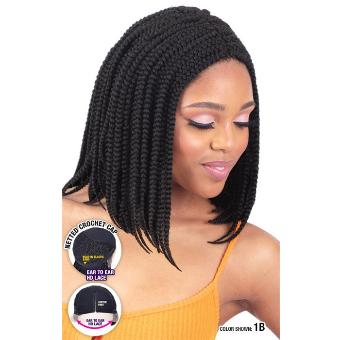 Model Model Klio HD Braided Lace Part Wig - BOB BOX BRAIDS Alexwigs
