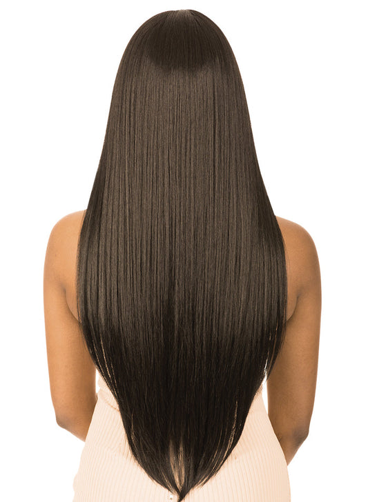 New Born Free Human Hair Blend Magic Lace U-Shape Lace Front Wig 103 Alexwigs