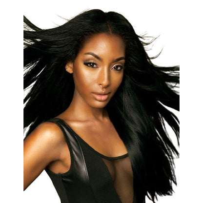 Mane Concept Melanin Queen 100% Human Hair Weave - YAKY STRAIGHT 10-18" Alexwigs