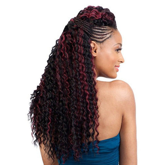 Model Model Glance Crochet Braid - BAHAMA CURL 20" Alexwigs