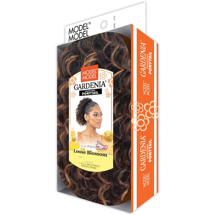 Model Model Gardenia Drawstring Ponytail - LOOSE BLOSSOM Alexwigs